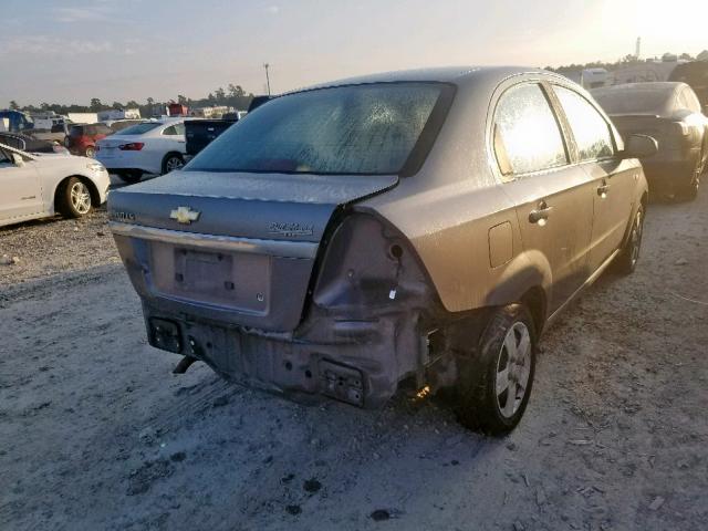 KL1TD56607B176451 - 2007 CHEVROLET AVEO BASE Boz foto 4