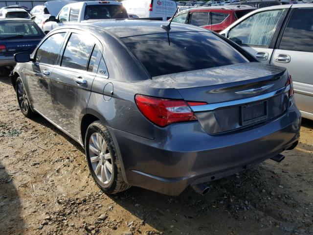 1C3CCBCG7EN185221 - 2014 CHRYSLER 200 LIMITE GRAY photo 3