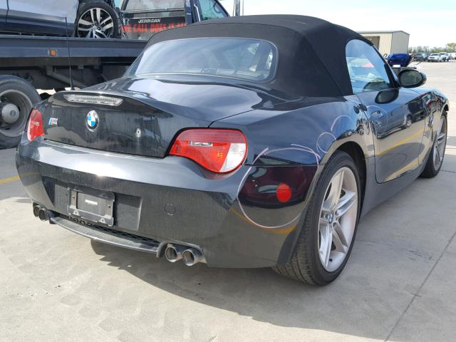 5UMBT93536LE89656 - 2006 BMW M ROADSTER BLACK photo 4