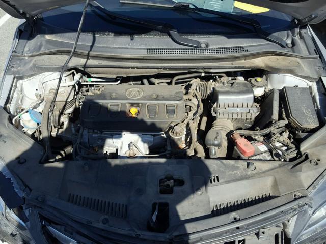 19VDE1F33EE003525 - 2014 ACURA ILX 20 SILVER photo 7