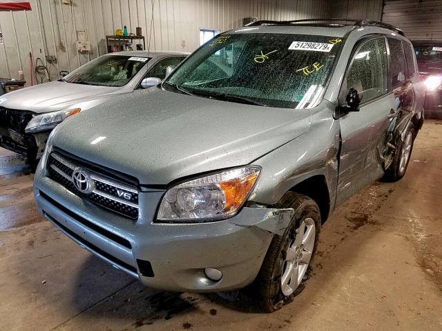 JTMZK31V875009233 - 2007 TOYOTA RAV4 LIMIT GRAY photo 2