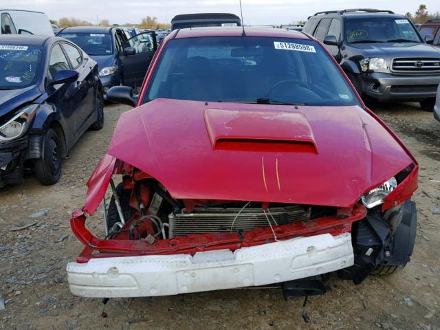 3FAFP31N65R102983 - 2005 FORD FOCUS ZX3 RED photo 7