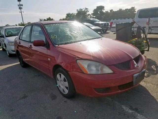 JA3AJ26E55U037916 - 2005 MITSUBISHI LANCER ES RED photo 1