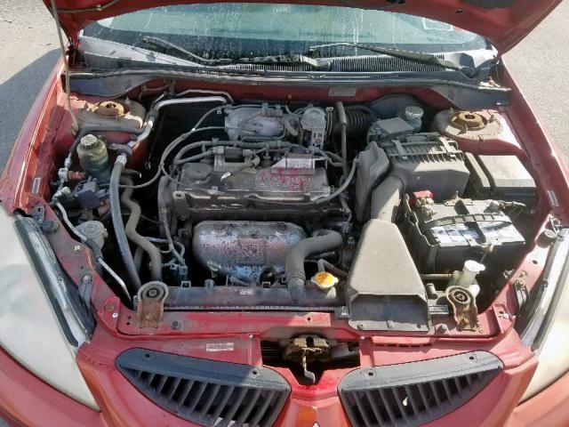 JA3AJ26E55U037916 - 2005 MITSUBISHI LANCER ES RED photo 7