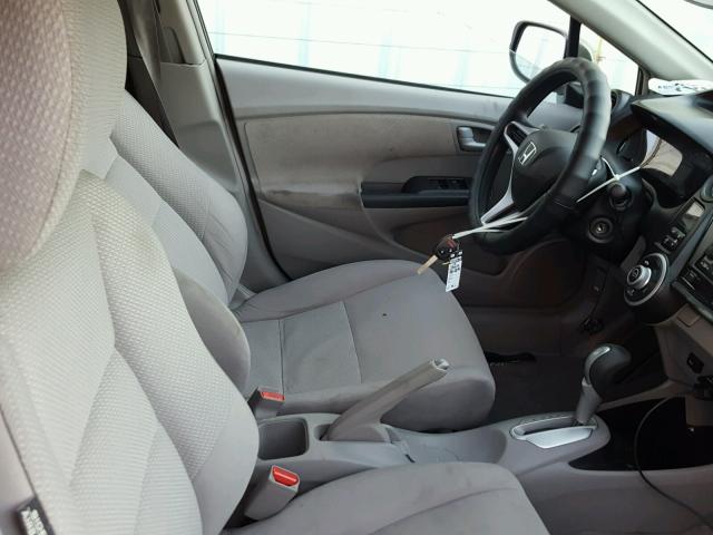 JHMZE2H32DS003266 - 2013 HONDA INSIGHT GRAY photo 5