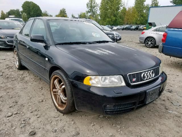 WAUDD68D9YA141703 - 2000 AUDI S4 2.7 QUA BLACK photo 1