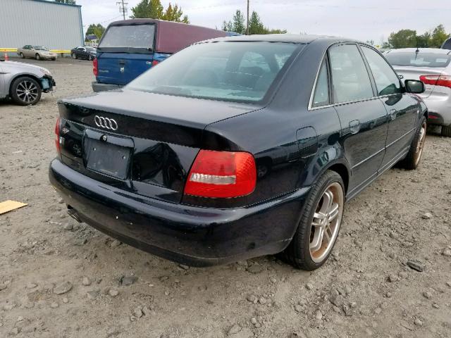 WAUDD68D9YA141703 - 2000 AUDI S4 2.7 QUA BLACK photo 4