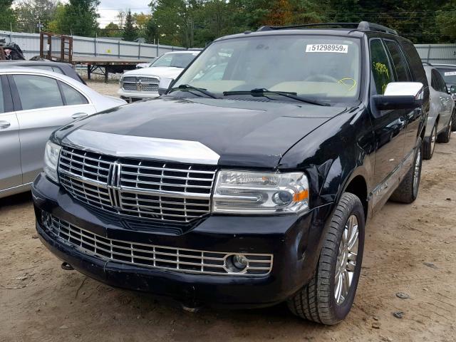 5LMFU28599EJ01458 - 2009 LINCOLN NAVIGATOR BLACK photo 2