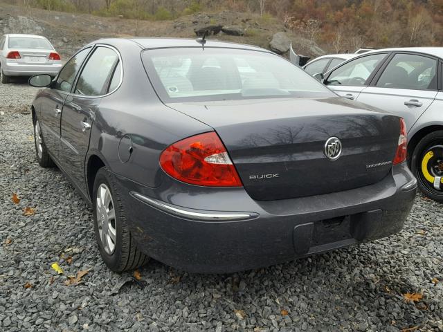 2G4WC582981191983 - 2008 BUICK LACROSSE C BLUE photo 3