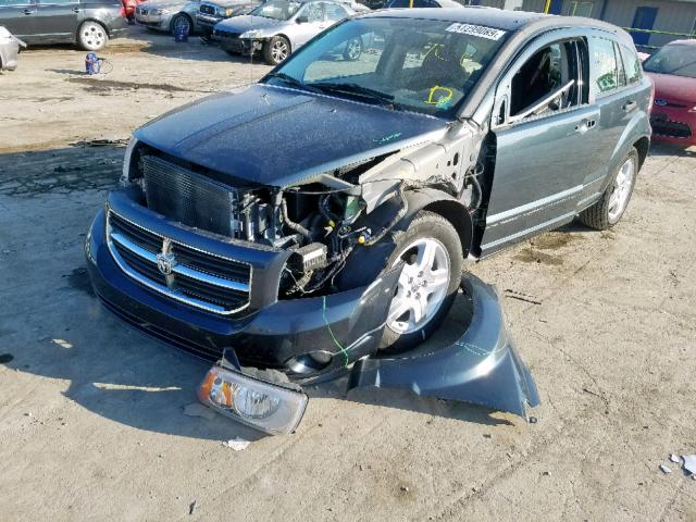 1B3HB48B17D367875 - 2007 DODGE CALIBER SX BLACK photo 2