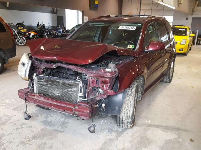 2CNDL737186011985 - 2008 CHEVROLET EQUINOX SP BURGUNDY photo 2