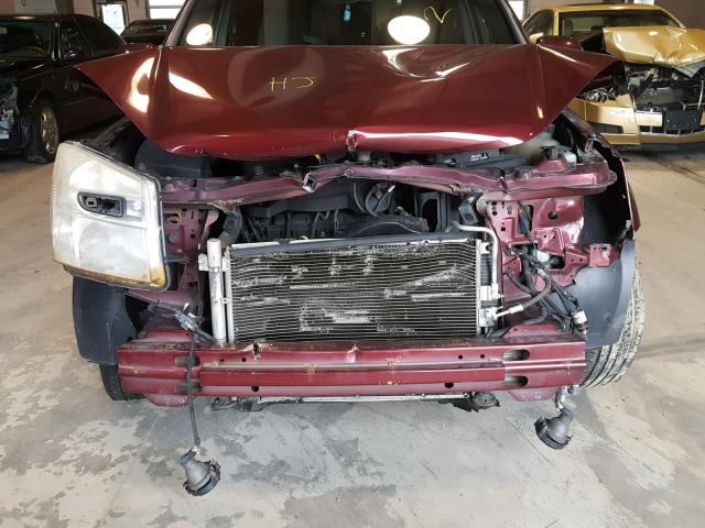 2CNDL737186011985 - 2008 CHEVROLET EQUINOX SP BURGUNDY photo 9