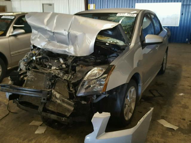 3N1AB6AP4AL724651 - 2010 NISSAN SENTRA 2.0 SILVER photo 2