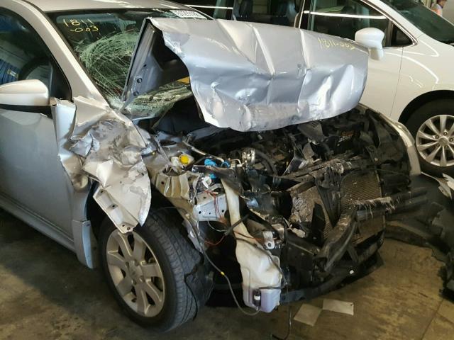 3N1AB6AP4AL724651 - 2010 NISSAN SENTRA 2.0 SILVER photo 9