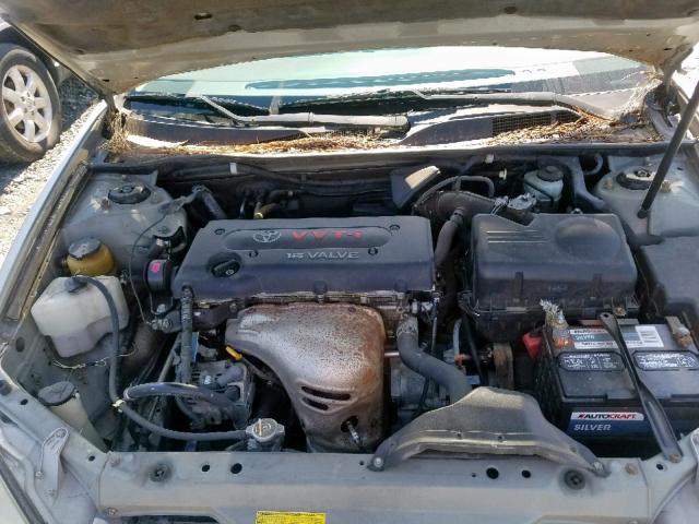 4T1BE32K72U524814 - 2002 TOYOTA CAMRY LE SILVER photo 7