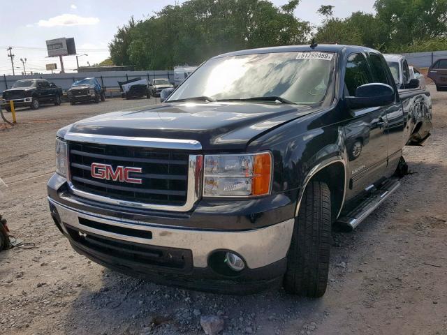 1GTEC39099Z280978 - 2009 GMC SIERRA C15 BLACK photo 2