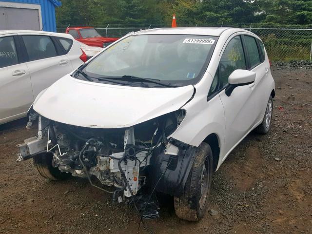 3N1CE2CP0GL350568 - 2016 NISSAN VERSA NOTE WHITE photo 2