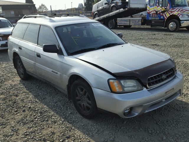 4S3BH675X47626268 - 2004 SUBARU LEGACY OUT SILVER photo 1