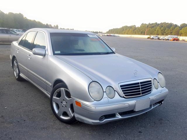 WDBJF74J72B436378 - 2002 MERCEDES-BENZ E 55 AMG SILVER photo 1