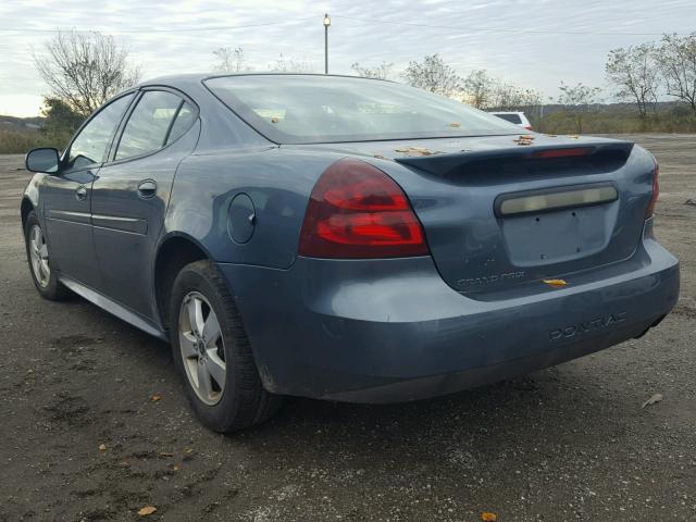 2G2WP552461247035 - 2006 PONTIAC GRAND PRIX BLUE photo 3
