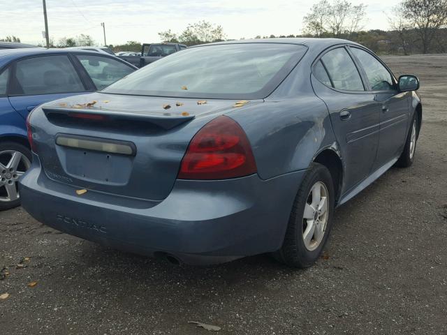 2G2WP552461247035 - 2006 PONTIAC GRAND PRIX BLUE photo 4