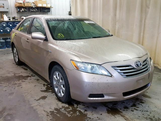 4T1BB46K57U009441 - 2007 TOYOTA CAMRY HYBR BEIGE photo 1