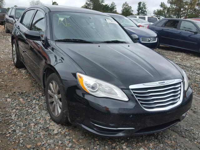 1C3CCBBG5DN703438 - 2013 CHRYSLER 200 TOURIN BLACK photo 1