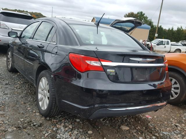 1C3CCBBG5DN703438 - 2013 CHRYSLER 200 TOURIN BLACK photo 3