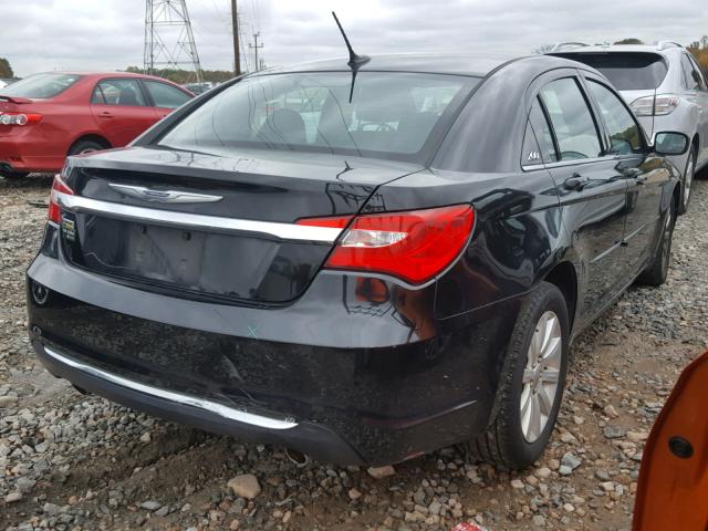 1C3CCBBG5DN703438 - 2013 CHRYSLER 200 TOURIN BLACK photo 4