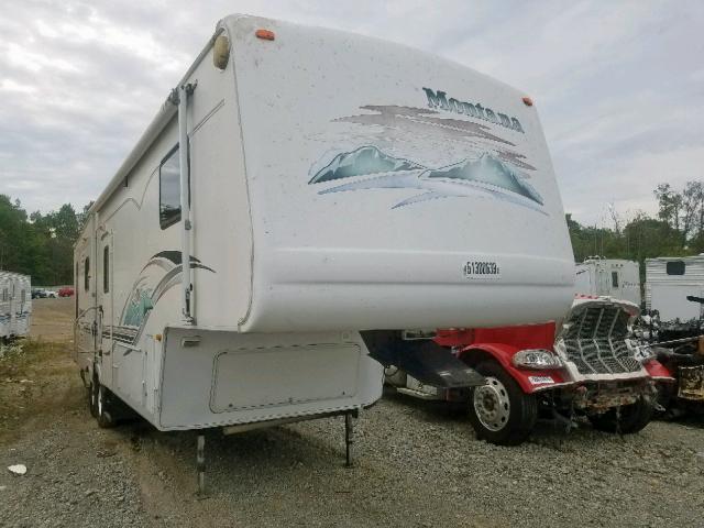 4YDF3282924500685 - 2002 MONT 5TH WHEEL WHITE photo 1