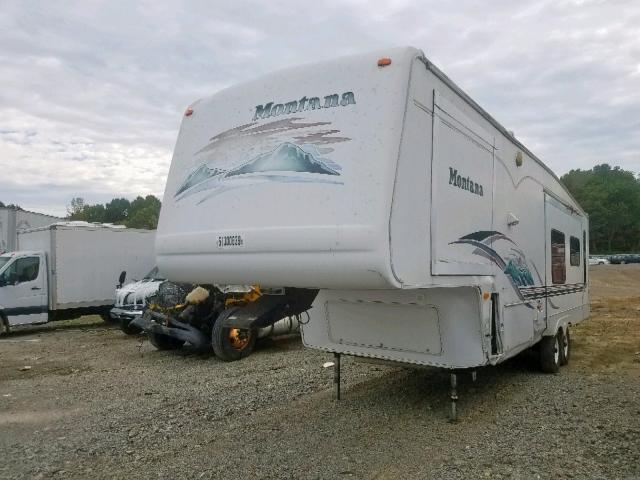 4YDF3282924500685 - 2002 MONT 5TH WHEEL WHITE photo 2