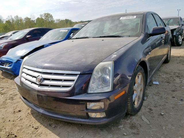 1G6DW677360141730 - 2006 CADILLAC STS GRAY photo 2