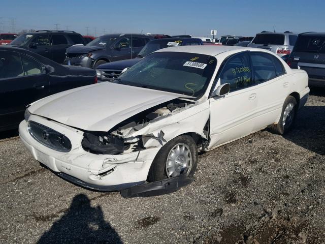 1G4HR54K21U272203 - 2001 BUICK LESABRE LI WHITE photo 2