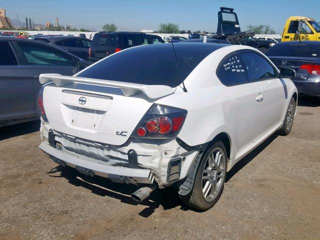 JTKDE3B76A0307908 - 2010 TOYOTA SCION TC თეთრი ფოტო 4