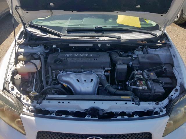 JTKDE3B76A0307908 - 2010 TOYOTA SCION TC თეთრი ფოტო 7