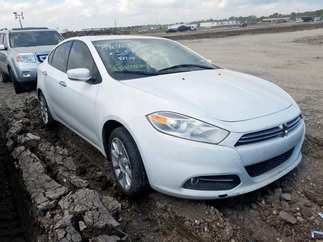 1C3CDFCA3DD335345 - 2013 DODGE DART LIMIT WHITE photo 1