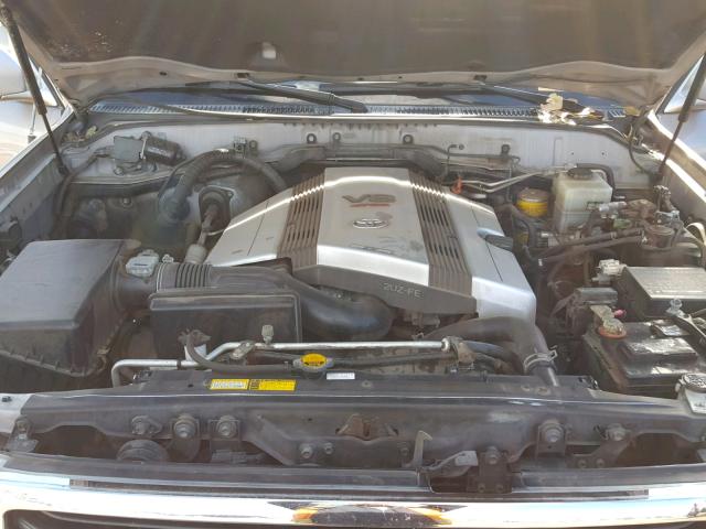 JTEHT05J212015757 - 2001 TOYOTA LAND CRUIS SILVER photo 7