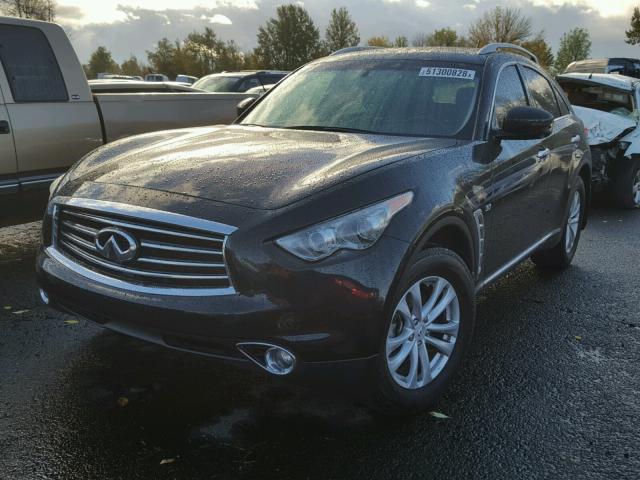 JN8CS1MU1GM130242 - 2016 INFINITI QX70 BLACK photo 2