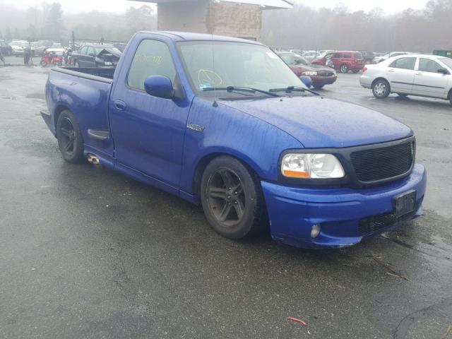 2FTRF07353CA43722 - 2003 FORD F150 SVT L BLUE photo 1