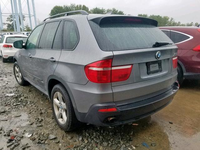 4USFE43537LY81015 - 2007 BMW X5 3.0I GRAY photo 3