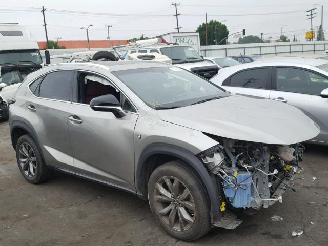 JTJYARBZ1G2041281 - 2016 LEXUS NX 200T GRAY photo 1