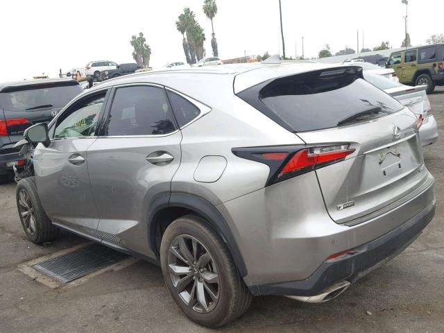 JTJYARBZ1G2041281 - 2016 LEXUS NX 200T GRAY photo 3