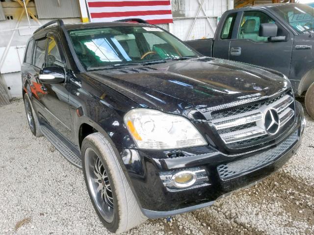 4JGBF71EX7A133097 - 2007 MERCEDES-BENZ GL 450 4MA BLACK photo 1