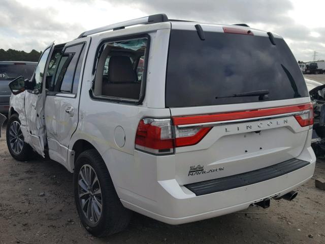 5LMJJ2HT3HEL03129 - 2017 LINCOLN NAVIGATOR Biały zdjęcie 3