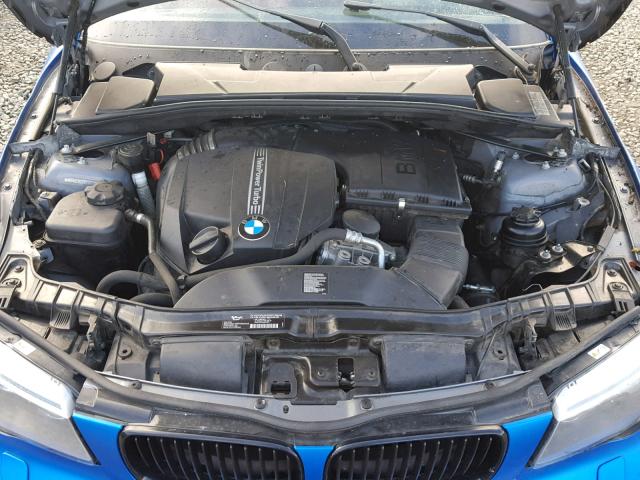 WBAUC9C56DVM13762 - 2013 BMW 135 I BLUE photo 7