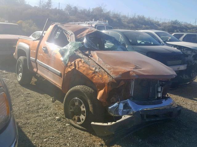 1GCDS14E978245558 - 2007 CHEVROLET COLORADO ORANGE photo 1