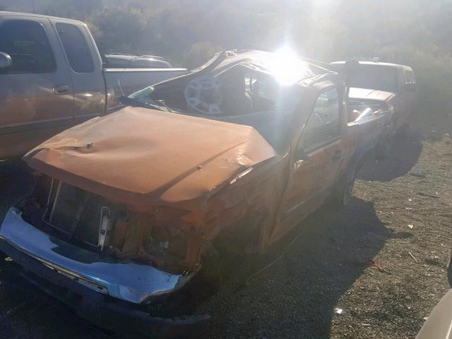 1GCDS14E978245558 - 2007 CHEVROLET COLORADO ORANGE photo 2