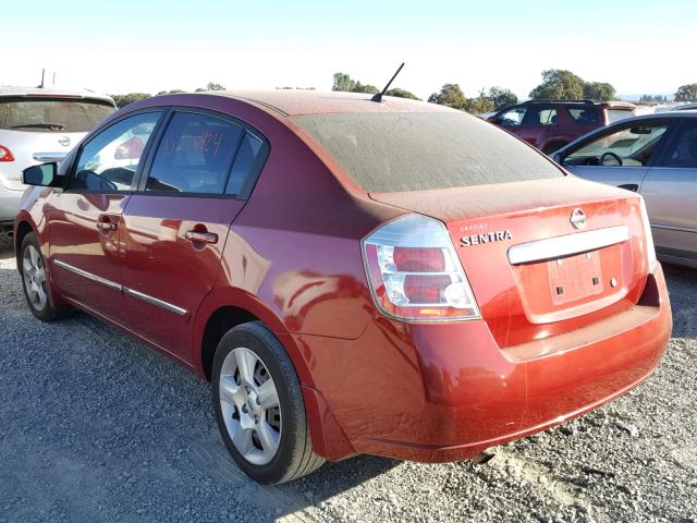 3N1AB6AP1AL714255 - 2010 NISSAN SENTRA 2.0 RED photo 3