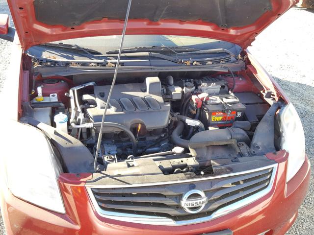 3N1AB6AP1AL714255 - 2010 NISSAN SENTRA 2.0 RED photo 7