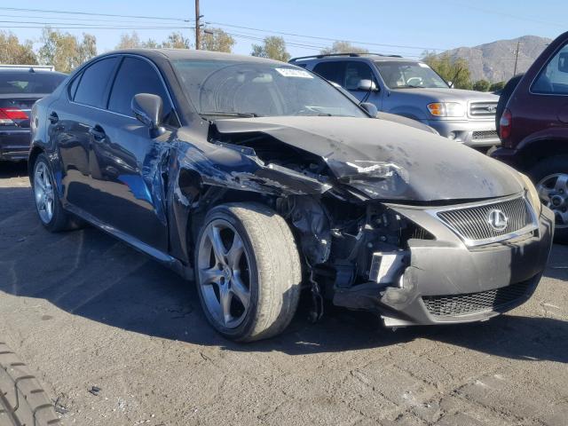 JTHBK262572034682 - 2007 LEXUS IS 250 GRAY photo 1